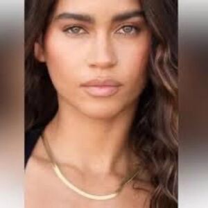 NWT Jennifer Zeuner Hamilton Necklace 14K Yellow Gold Plated